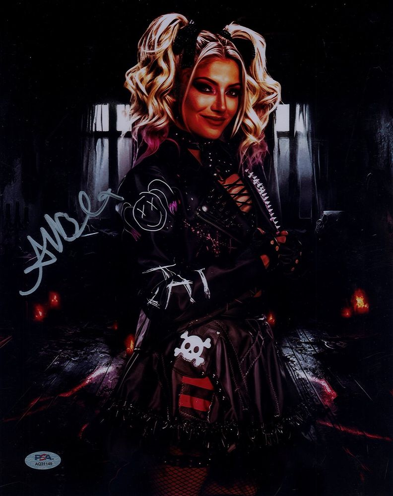 Alexa Bliss — 11×14 PSA/DNA authenticated